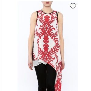 ATINA CRISTINA Tops Sara Asymmetrical Tunic